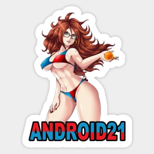 ANDROID21 SUMMER TIME Sticker